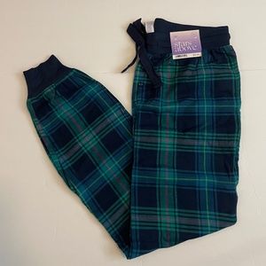 Plaid Jogger Pajama Pants